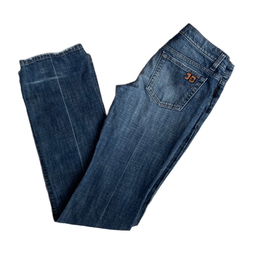 Joes Jeans Twiggy fit low rise stretch med wash flare size 26